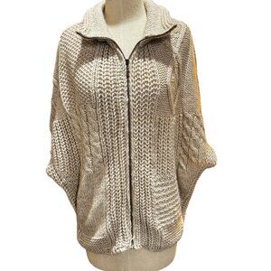 Elsamanda Made in Italy Alpaca Wool Zip Sweater – Anthropologie – One Size